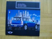 BMW Mini One Clubman +Cooper +S +D März 2010 NEU