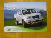 Tata Xenon Singlekabine Doppelkabine +4X4 Prospektblatt NEU