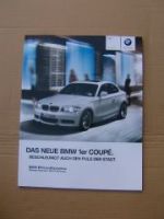 BMW 120i-135i,118d-123d E82 Coupè +M Sportpaket März 2011 NEU