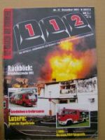 112 Magazin der Feuerwehr Nr.12/1993 MAN L2000, Luzern