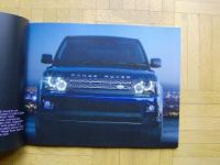 Land Rover Range Rover Sport Juli 2010 +Preisliste NEU