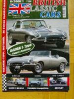 British Classic Cars 6/2008 Jaguar E-Type, Bentley New Classics