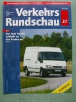 Verkehrs Rundschau 7/2000 Ford Transit Test