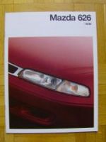 Mazda 626 Prospekt Stufenheck Fließheck Oktober 1994
