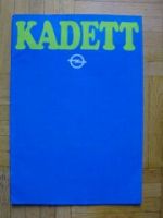 Opel Kadett D +SR +Caravan August 1979 +Farben/Polster
