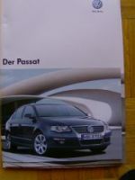 VW Passat Limousine +R-Line +Preisliste Oktober 2007