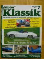 Motor Klassik 7/1991 VG: Fiat Topolino Morris Minor Renault 4CV
