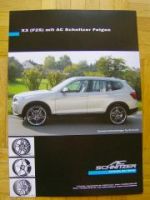 AC Schnitzer BMW X3 F25 April 2011 +Preisliste NEU