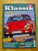 Motor Klassik 1/1997 Porsche 911S, Rover P5, Fiat 509, Alfa Bert