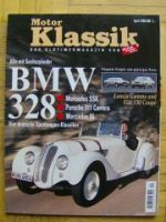 Motor Klassik 4/1996 BMW 328, Mercedes SSK,911 Carrera, SL