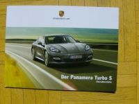 Porsche Panamera Turbo S Prospekt April 2011 NEU