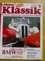 Motor Klassik 3/1986 BMW 328,507,M1 E26,Citroen SM
