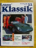 Motor Klassik 11/1989 Jaguar XJ13, Ford 12M P4, Lancia Aurelia