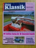 Motor Klassik 10/1992 Peugeot 504 Coupè/Cabrio, Cadillac Series