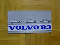 Volvo 1.September 1982 Serie 240,340 360, Serie 760