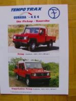 Tempo Trax Gurkha 4x4 Pickup Doppelkabine Pickup