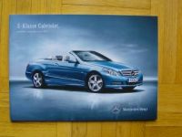 Mercedes Benz E-Klasse Cabriolet BR207 4.April 2011 NEU