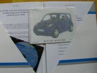 batScap Bollorè Blue Car Genf 2005 Pressemappe Fotos +CD