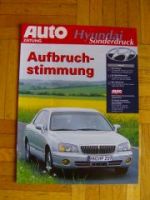 Auto Zeitung Sonderdruck Hyundai alle +XG30