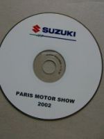 Suzuki Paris Motor Show 2002 Presse CD