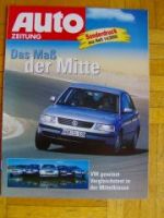 Auto Zeitung 14/2000 VW Passat 1.8T gegen Konkurrenz