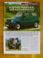 Auto und Technik 11/1999 Suzuki Jimny Ranger Sonderdruck