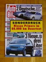 Auto Bild 45/1999 Nissan Primera Dauertest