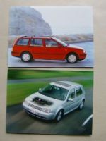VW Golf4 TDI +Variant Pressefotos März 2001