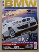 Total BMW 10/2001 Hartge X5 E53,2800 E3,Buying Guide E23,318ti E