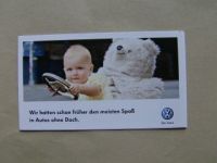 VW Golf6 Cabriolet Infoflyer Januar 2011 NEU