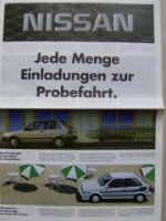 Nissan Probefahrten Grand Prix Modelle + Alle A3 Format