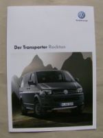 VW T5 Transporter Rockton November 2010 +Preisliste