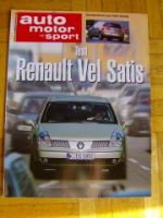 AMS 9/2002 Renault Vel Satis Test