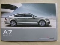 Audi A7 Sportback April 2011 +Preisliste