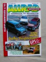 Allrad Abenteuer 8+9/1992 Opel Monterey vs. Toyota HDJ 80 vs. Pa