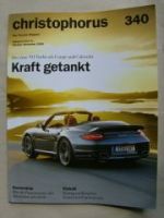 christophorus Nr.340 911 Turbo Coupè Cabriolet (997),Panamera