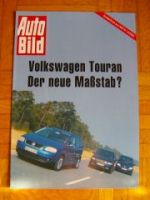 Auto Bild 14/2003 VW Touran im vs. Opel Zafira vs. Vaneo