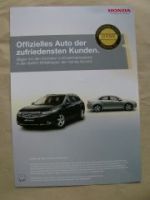 Honda Accord J.D.Power Mittelkalsse 2011 Prospektblatt