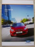 Ford Focus Zubehör Prospekt März 2011 NEU