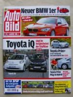 Auto Bild 23/2011 Toyota iQ vs. smart,Prius+,BR166,DS4 THP200,SL