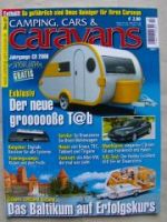 camping, cars & caravans 3/2007 Hobby Excellent 410 SFe, C6 +CD