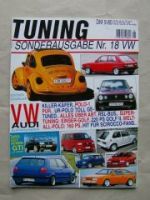 VW Tuning Sonderausgabe Nr.18 Polo, T4, Typ17,Corrado,Käfer