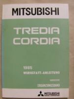 Mitsubishi Tredia Cordia 1985 Werkstatt-Anleitung Karosserie