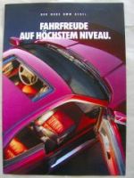 BMW 850Ci E31 Prospekt September 1992 Rarität!