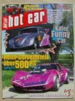 hot car 7/1992 Käfer Funny Car, Chevy G 20 Van,68er Corvette