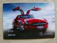 Mercedes Benz SLS AMG BR197 Prospekt April 2011 NEU