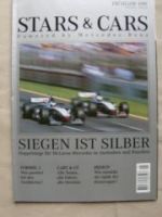 Stars & Cars Frühjahr 1998 Nr.8 Siegen ist Silber McLaren Merced