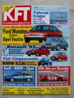 KFT 6/1993 BMW 518i E34, DTM Alfa 155 vs. Mercedes