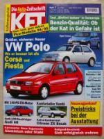 KFT 7/1994 VW Polo 6N, Dauertest: W202 C180,, E200 Cabrio W124