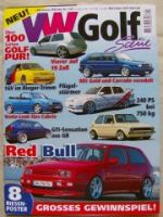 VW Golf Scene 3+4/2001 Rieger Golf II, Typ17, ohne Poster